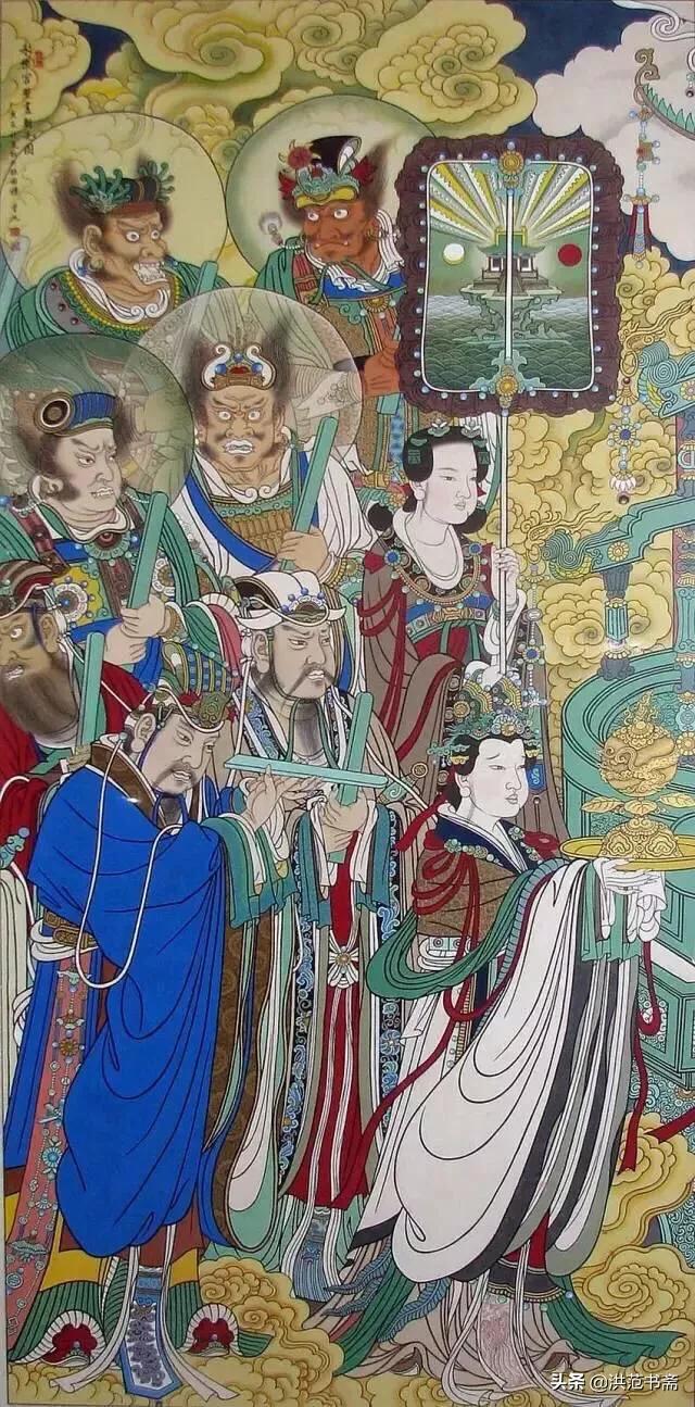 中国神话人物图片_中国神话人物图片彩色版