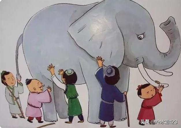 盲人摸象的童话故事（盲人摸象的故事简写）